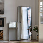 Milton Rectangle Mirror Black