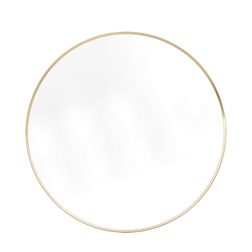 Milton Large Round Mirror Gold