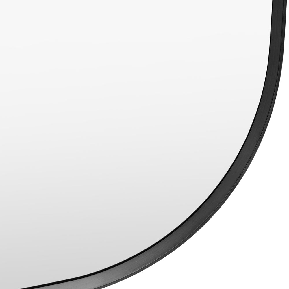 Holworth Shaped Leaner Black