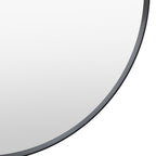 Holworth Pebble Mirror Black Small