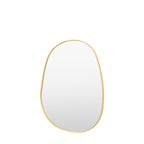 Holworth Pebble Mirror Gold Small