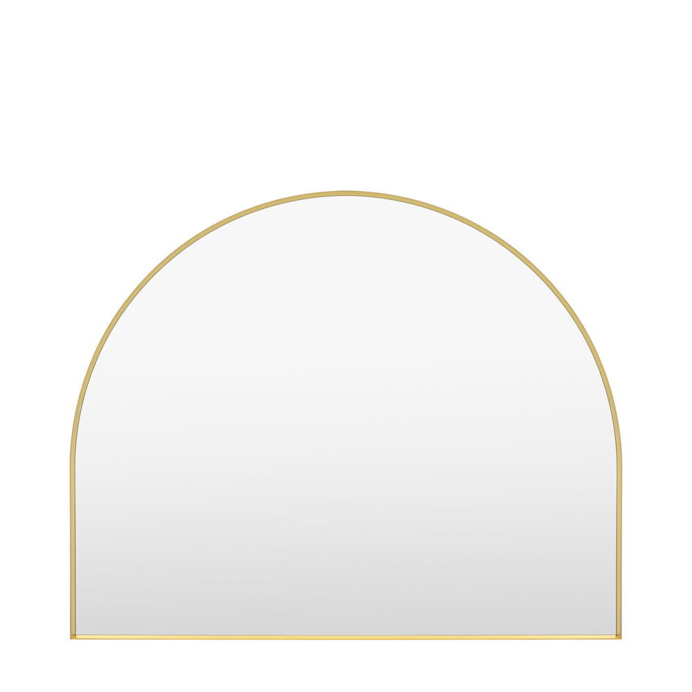 Holworth Overmantle Mirror Gold
