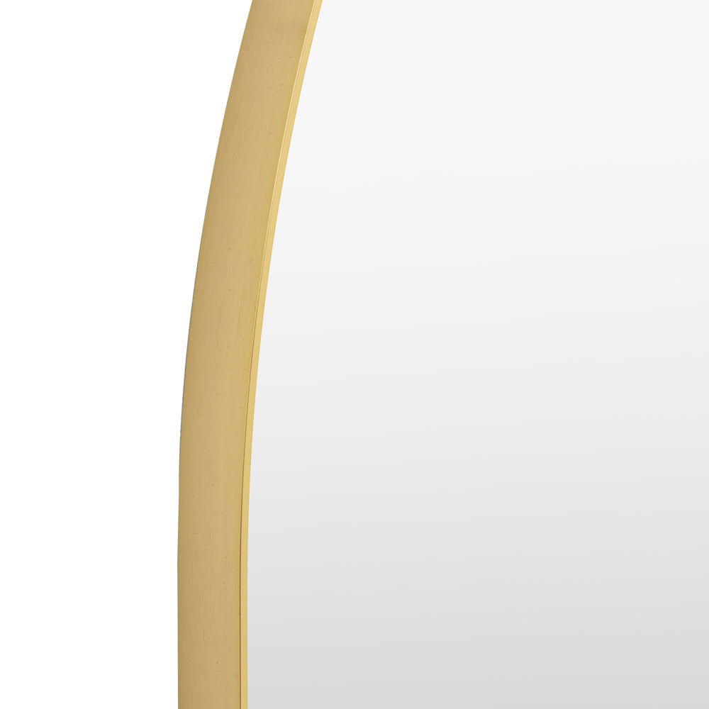 Holworth Overmantle Mirror Gold