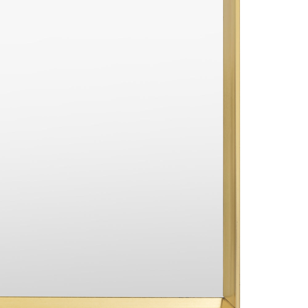 Holworth Overmantle Mirror Gold