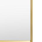 Holworth Overmantle Mirror Gold