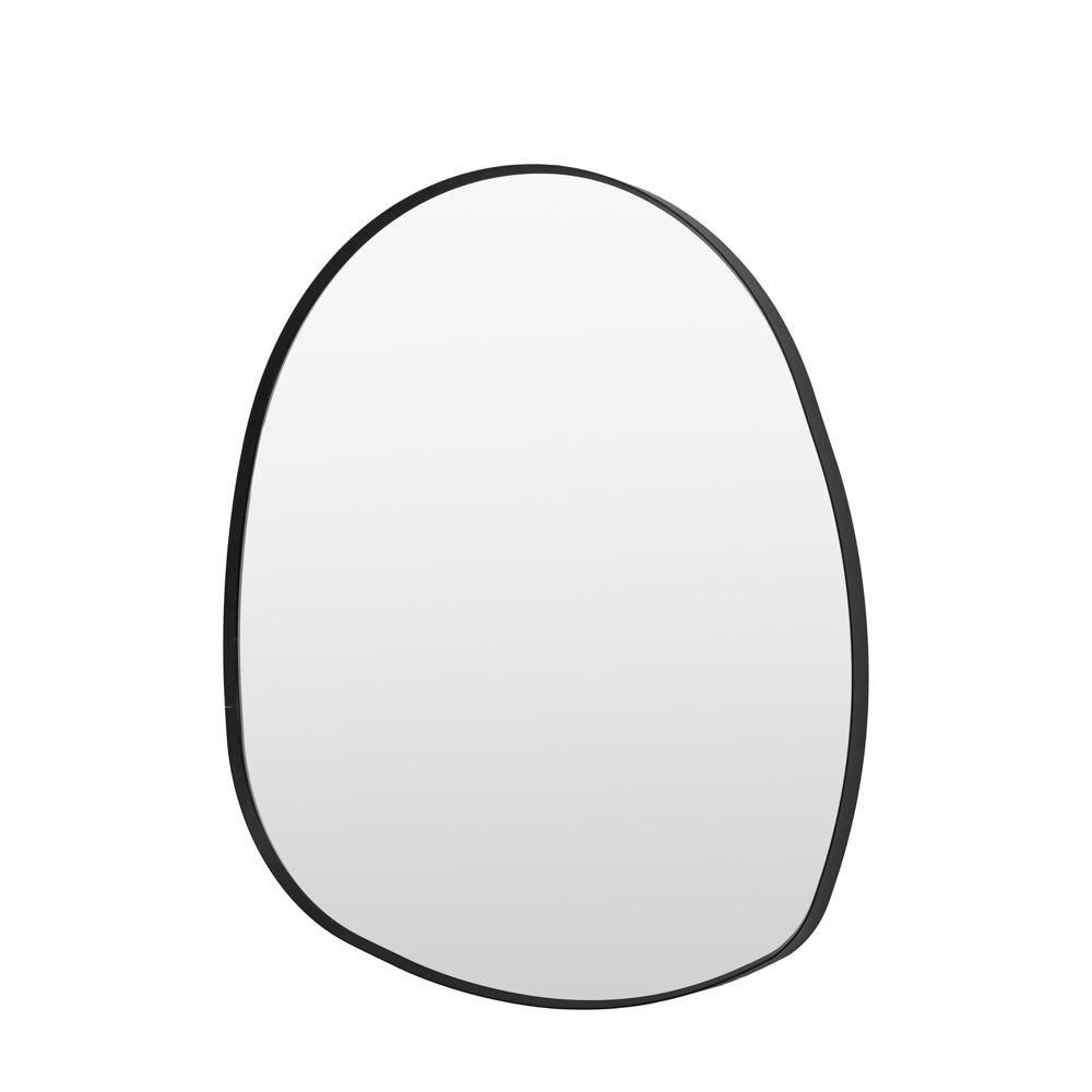 Holworth Pebble Mirror Black Large