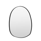 Holworth Pebble Mirror Black Large