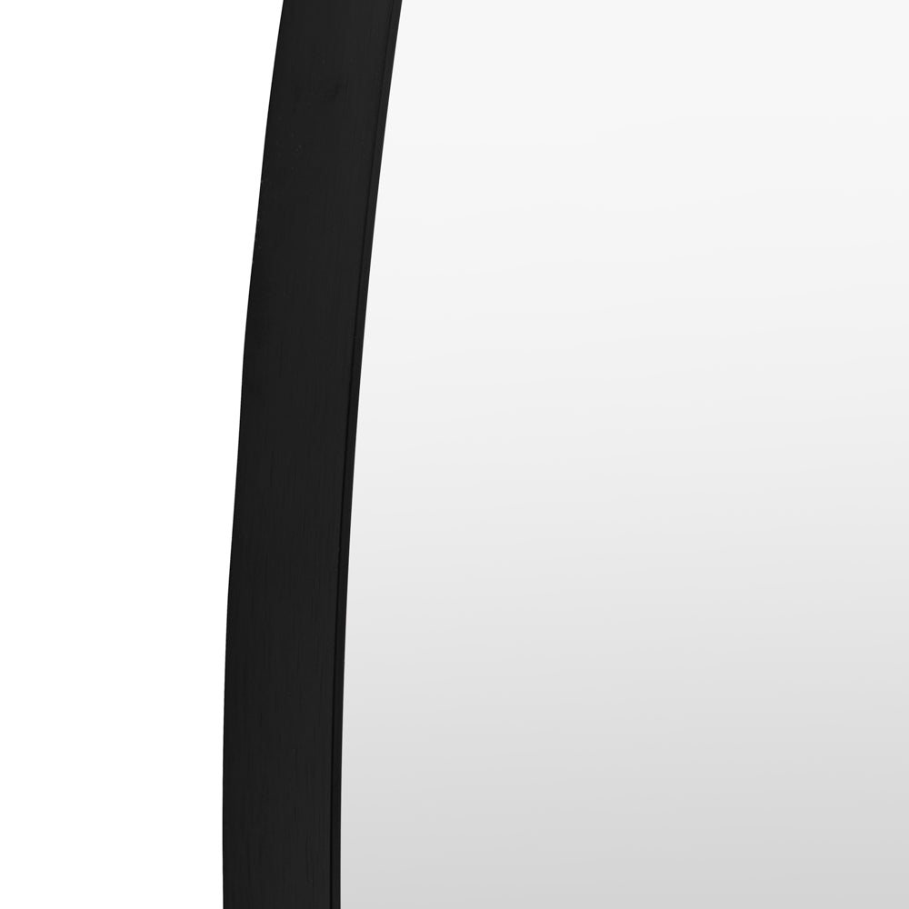 Holworth Pebble Mirror Black Large