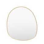 Holworth Pebble Mirror Gold Large