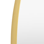 Holworth Pebble Mirror Gold Large