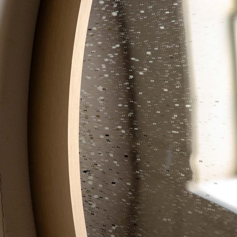 Yardley Convex Round Mirror Bronze 600mm