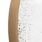 Yardley Convex Round Mirror Bronze 600mm
