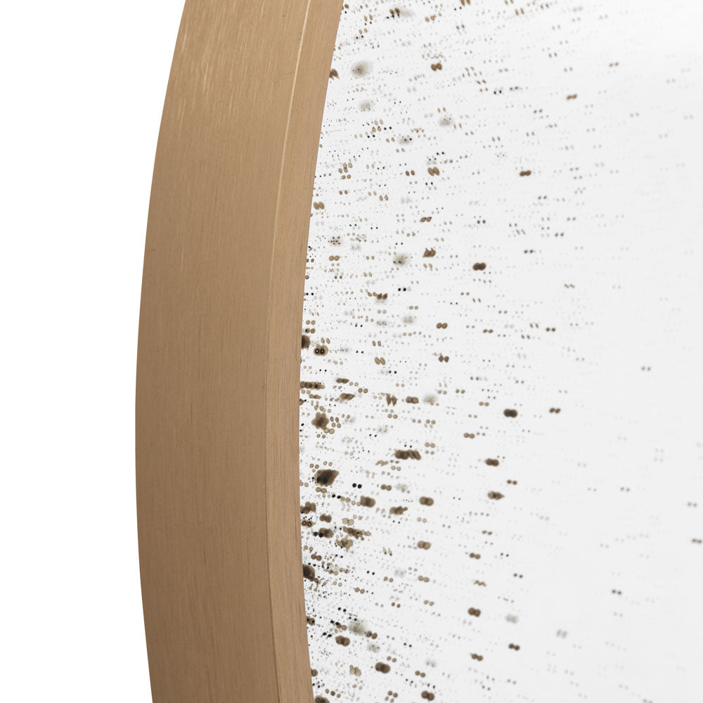 Yardley Convex Round Mirror Bronze 600mm