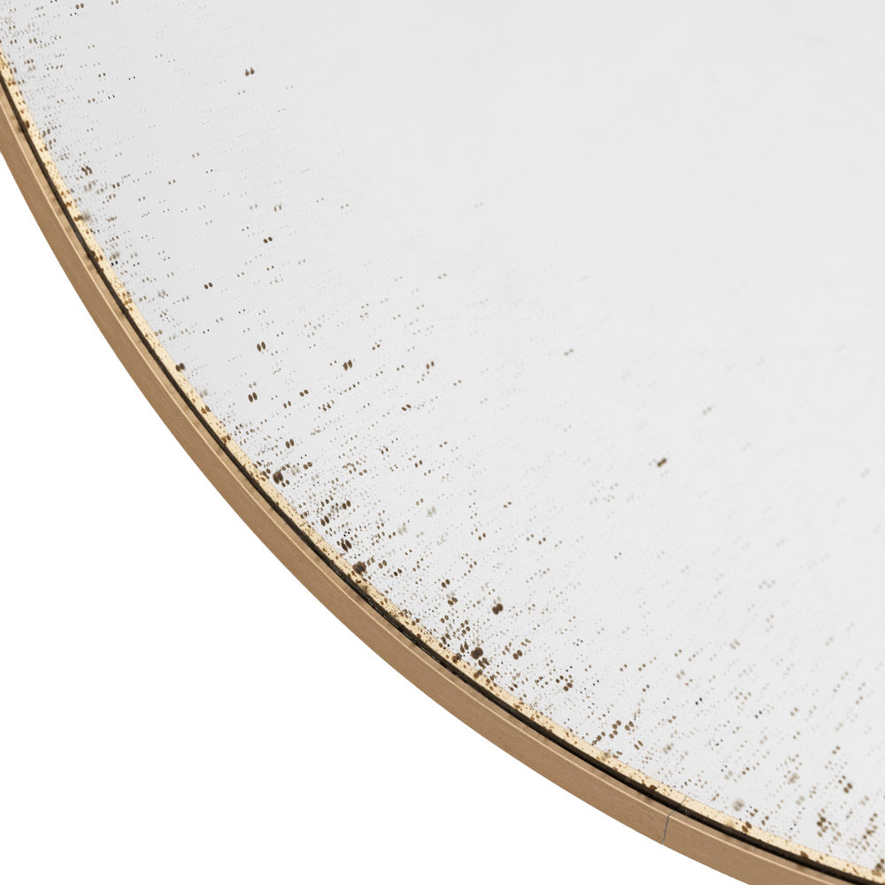 Yardley Convex Round Mirror Bronze 600mm