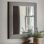 Whitechapel Square Mirror Silver