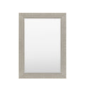 Whitechapel Rectangle Mirror Silver