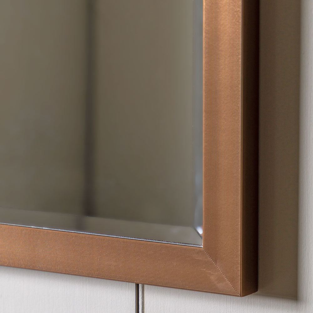 Wallace Rectangle Mirror Bronze