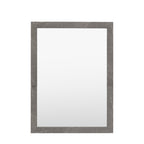 Romano Rectangle Mirror Marbled Grey