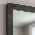 Romano Rectangle Mirror Marbled Grey
