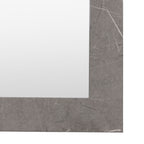 Romano Rectangle Mirror Marbled Grey