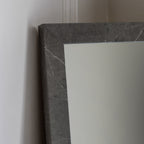 Romano Leaner Mirror Marbled Grey