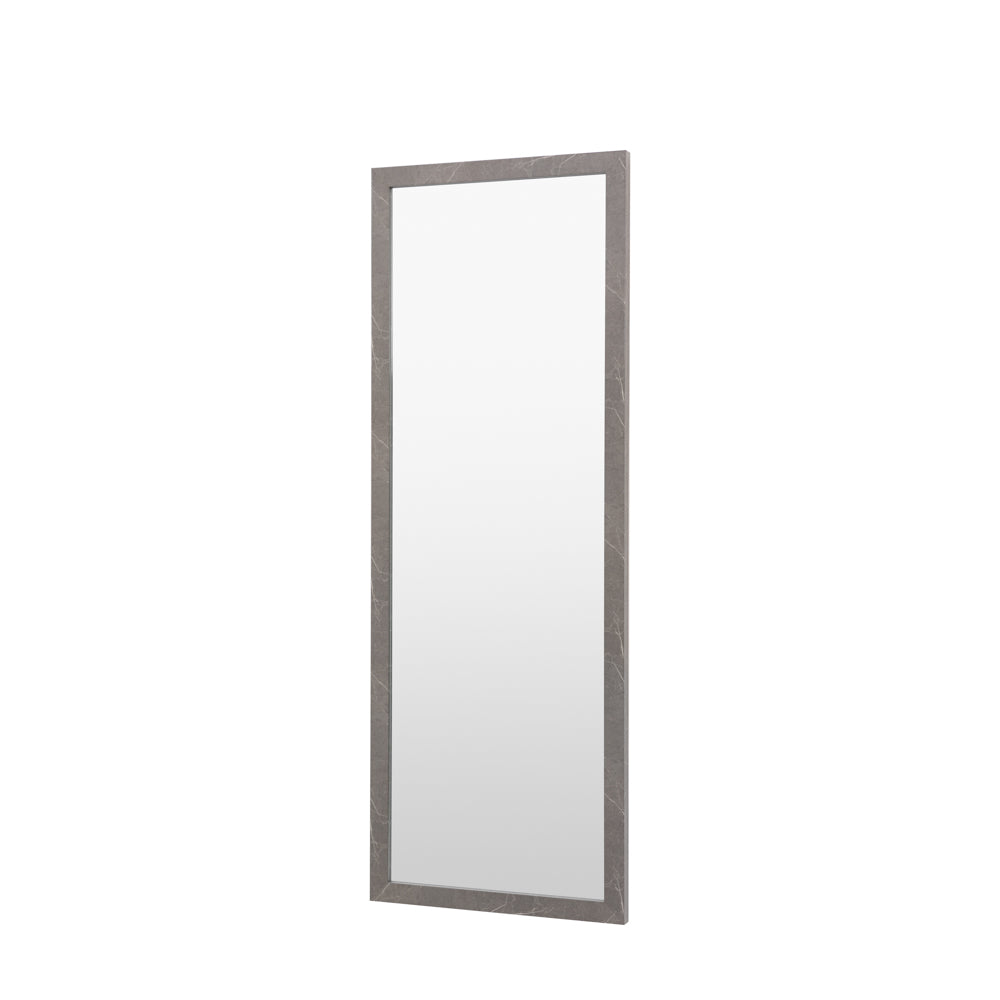 Romano Leaner Mirror Marbled Grey