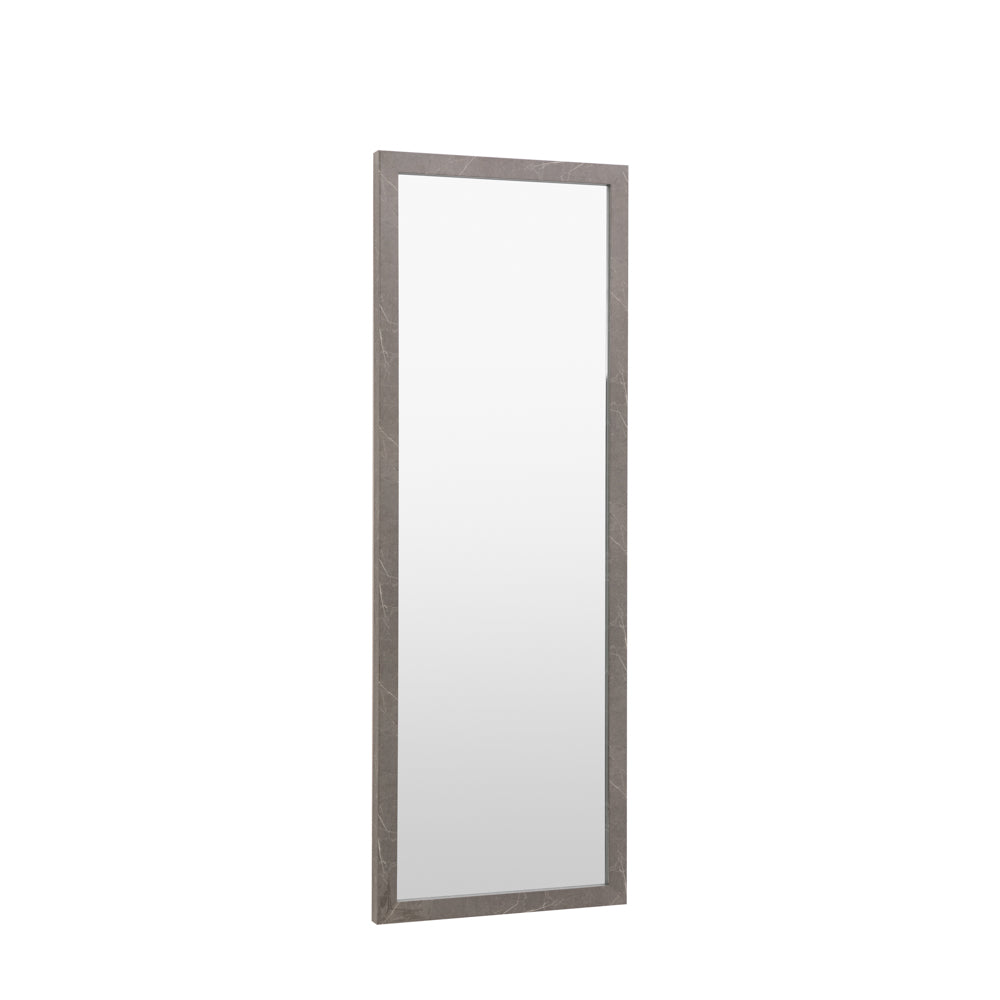 Romano Leaner Mirror Marbled Grey