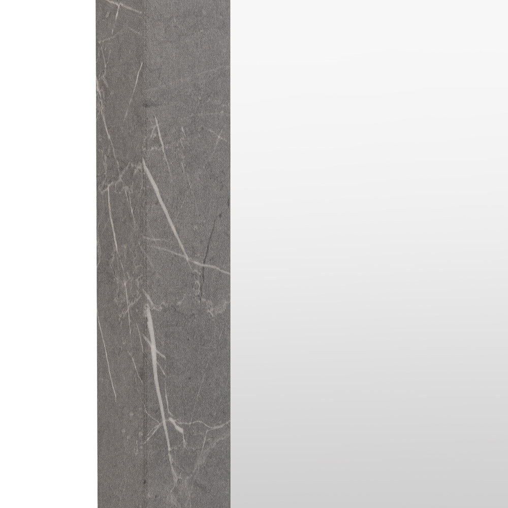 Romano Leaner Mirror Marbled Grey