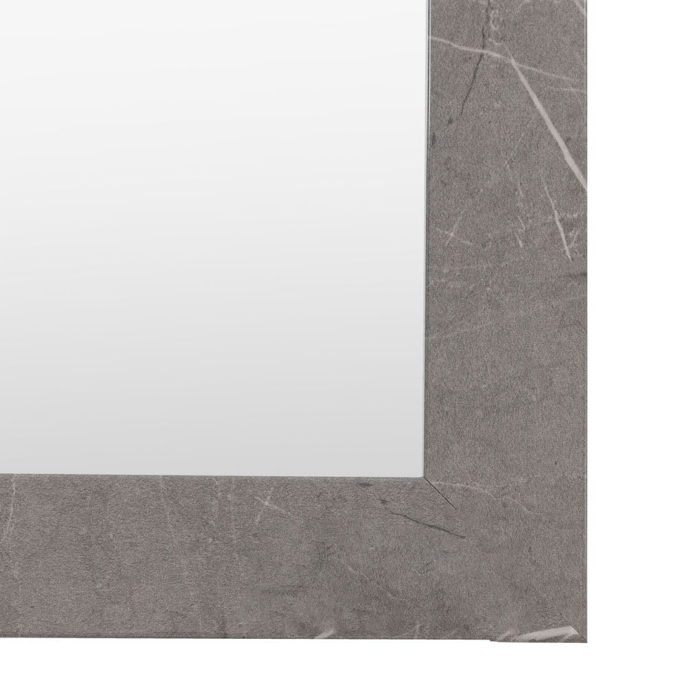 Romano Leaner Mirror Marbled Grey