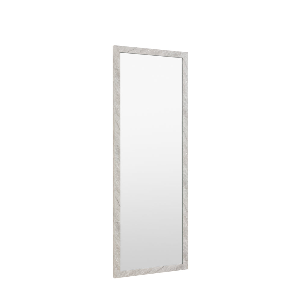 Romano Leaner Mirror Marbled White