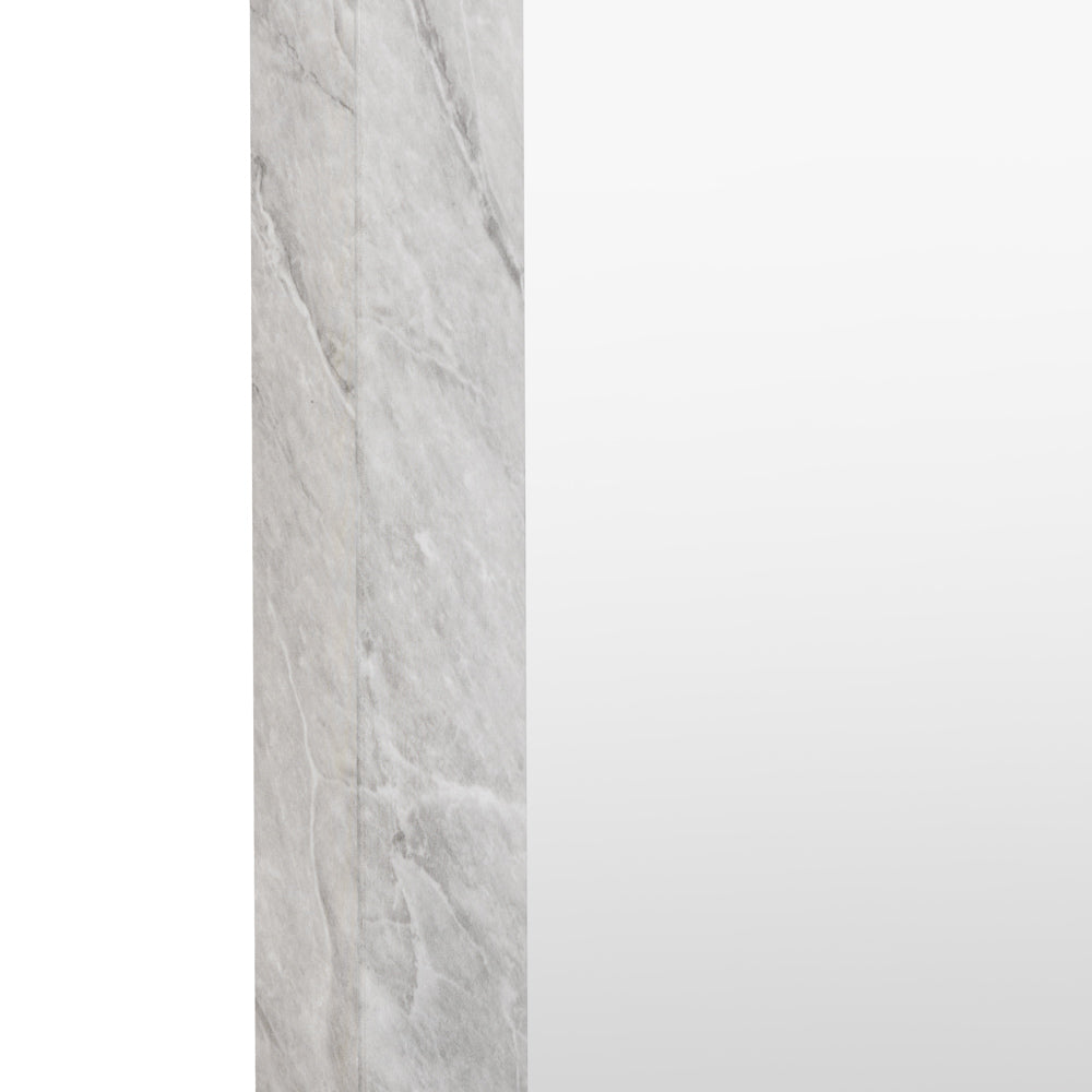 Romano Leaner Mirror Marbled White