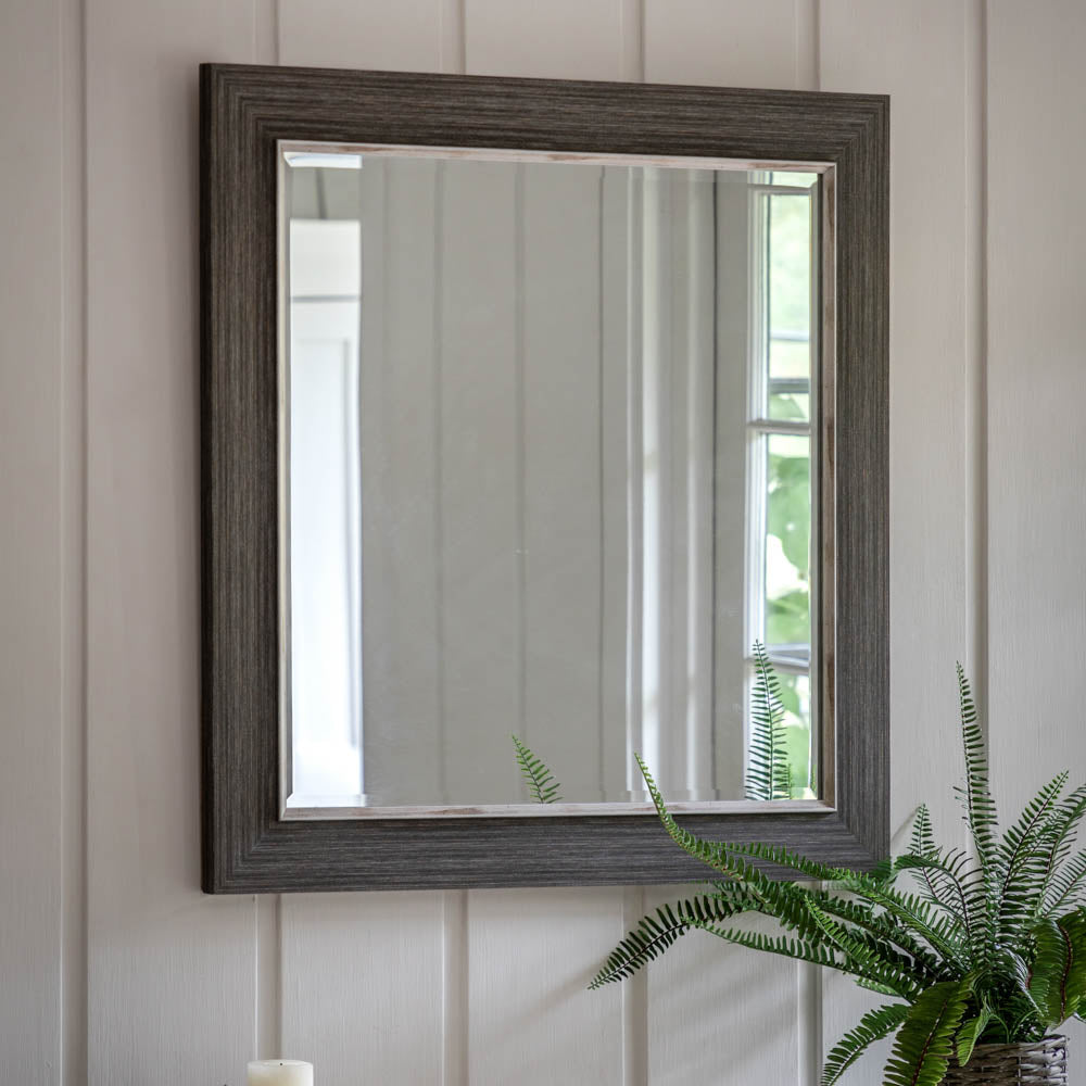 Richmond Square Mirror Pewter