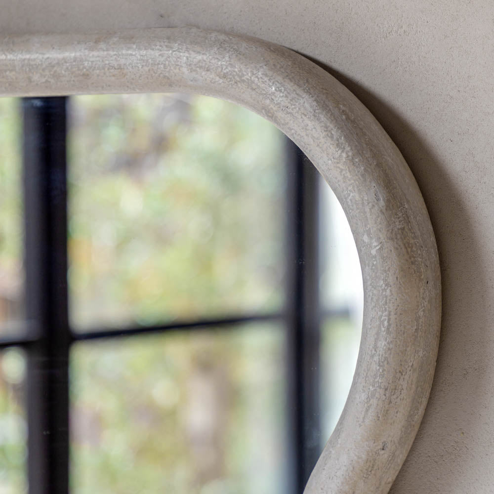 Como Curved Rectangle Mirror