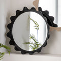 Shoreditch Round Mirror Charcoal 600mm