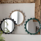 Shoreditch Round Mirror Charcoal 600mm