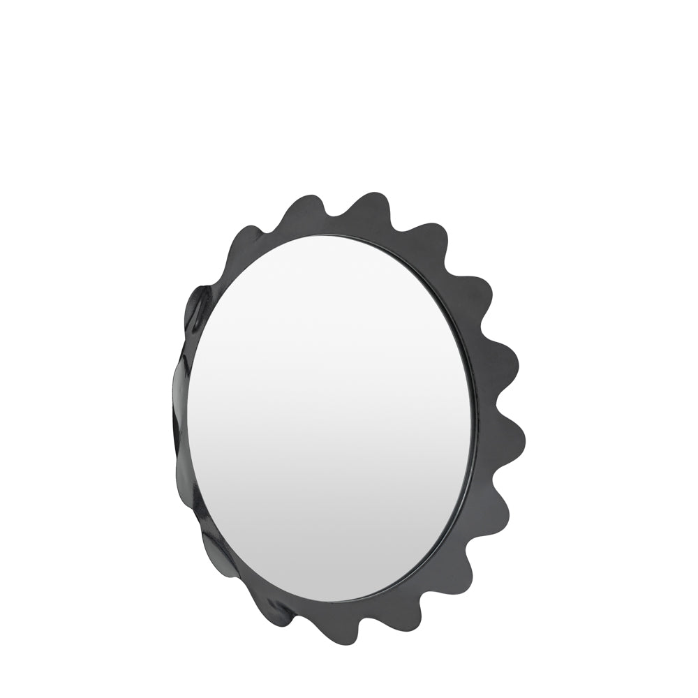 Shoreditch Round Mirror Charcoal 600mm