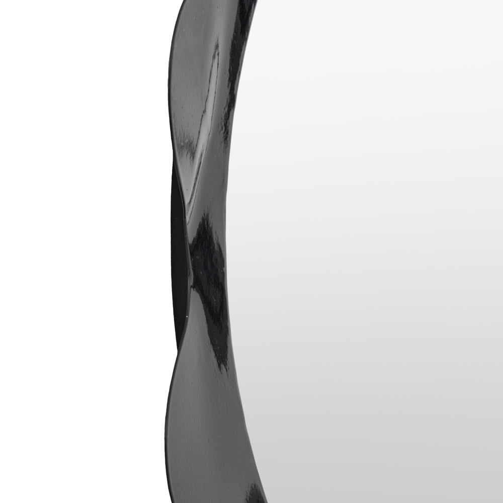 Shoreditch Round Mirror Charcoal 600mm