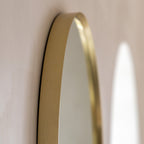 Holworth Arch Mirror Gold Small