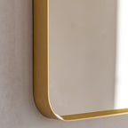 Holworth Arch Mirror Gold Small