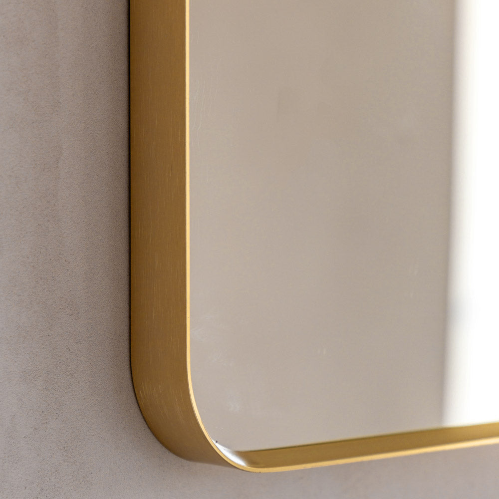 Holworth Arch Mirror Gold Small