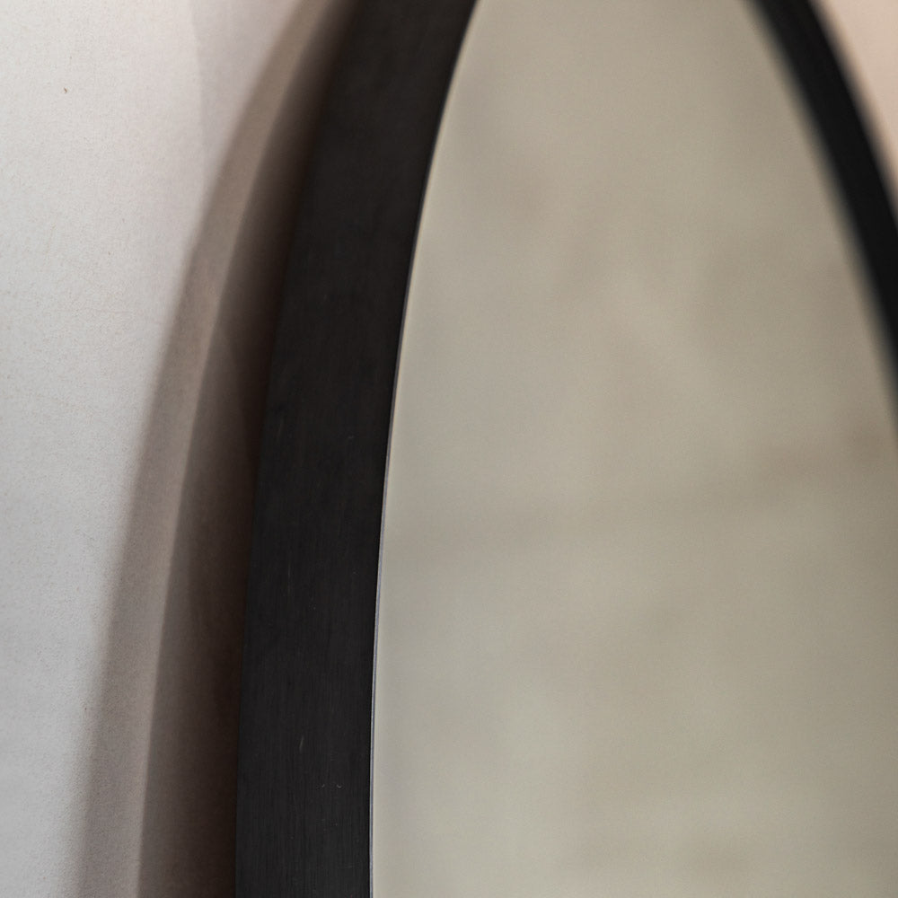 Holworth Arch Mirror Black Large