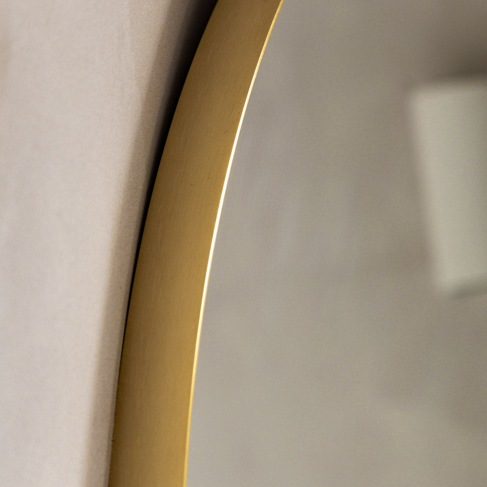 Holworth Arch Mirror Gold Large