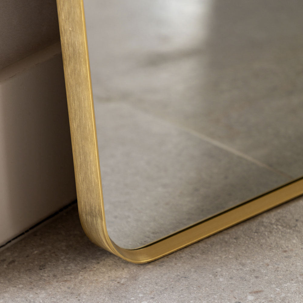 Holworth Arch Mirror Gold Large