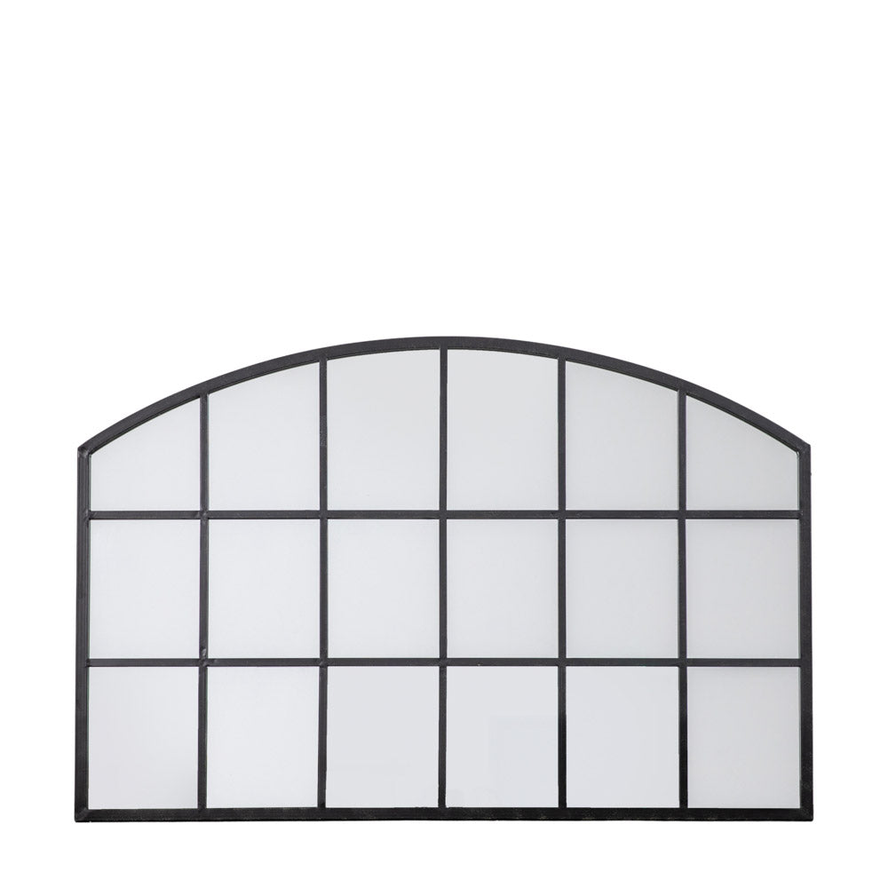 Cham Arch Mirror Black