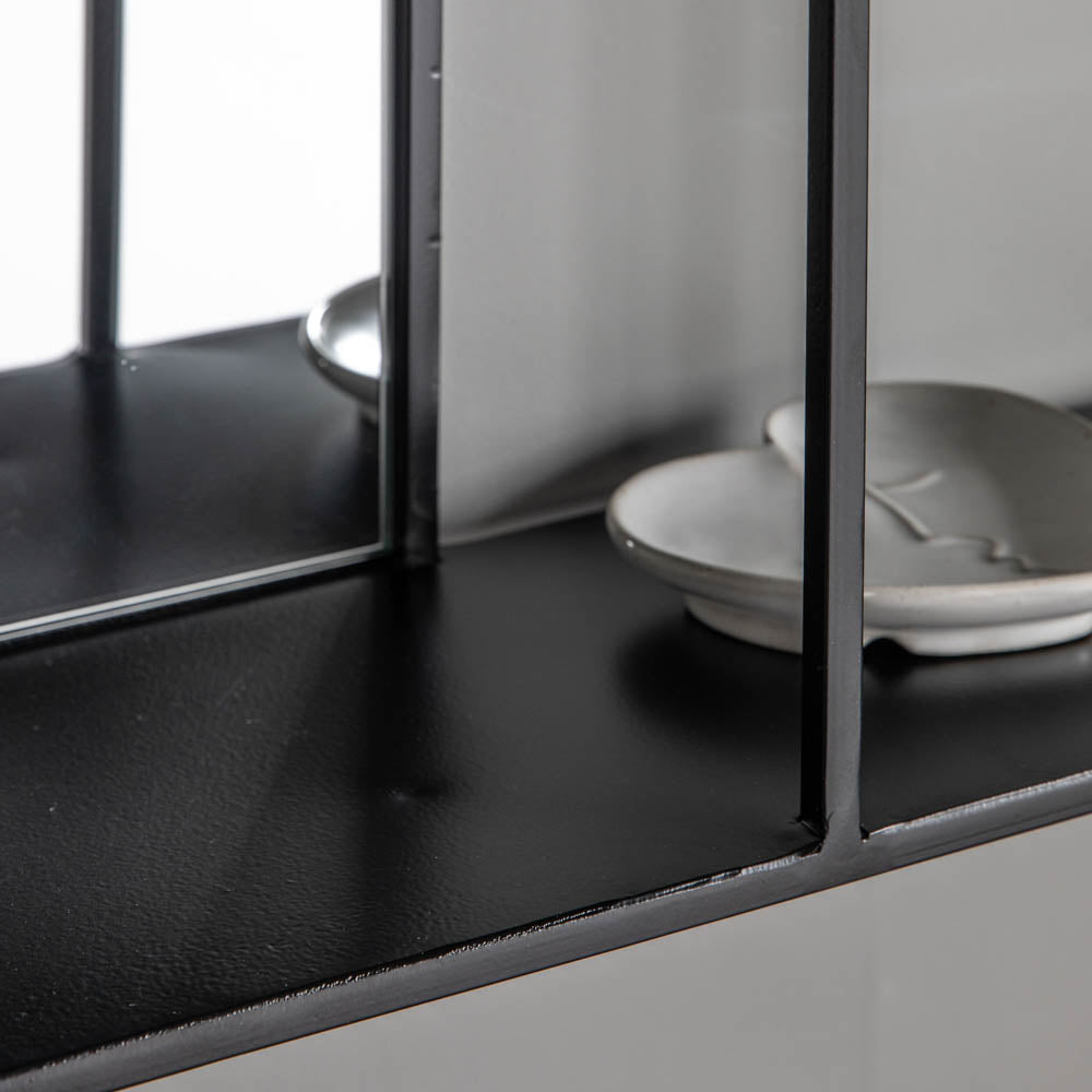 Shimazu Mirror Shelf Black
