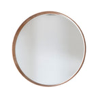 Tatsuno Round Mirror Oak