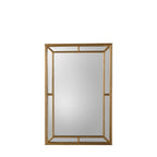 Franco Rectangle Mirror Gold