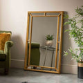 Franco Rectangle Mirror Gold