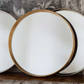 Poundbury Round Mirror Gold