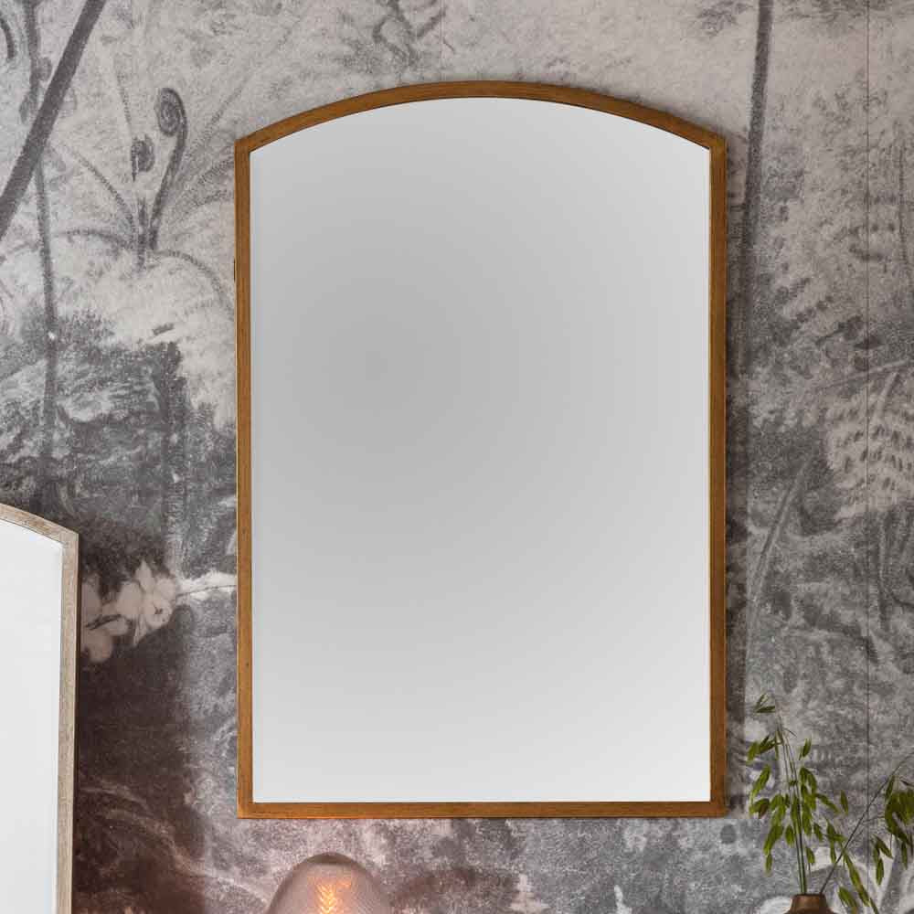 Ramsbury Arch Mirror Antique Gold Small